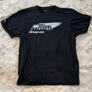 Snap-on | Black Whiskey Graphic Tee | Size M*